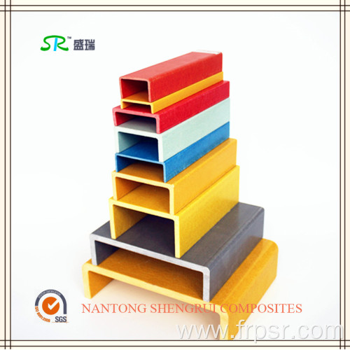 High Strength Fiberglass Frp Grp pultruded profiles